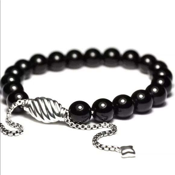 David Yurman Jewelry - DAVID YURMAN Black Onyx Spiritual Bead Bracelet